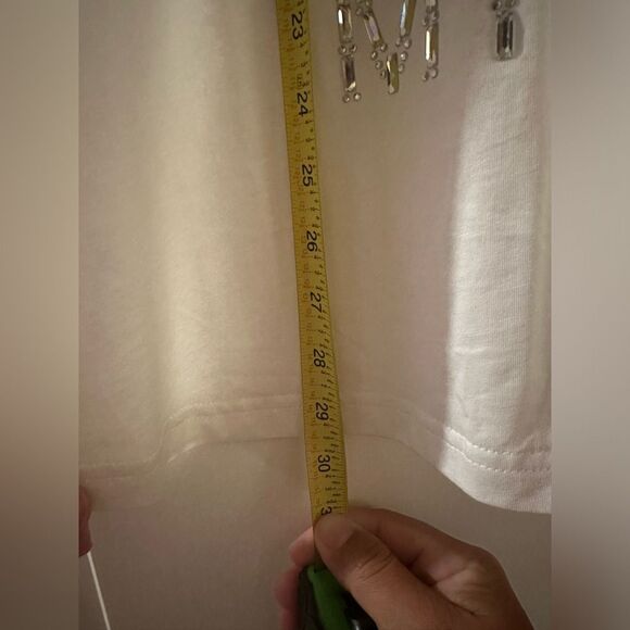 MOSCHINO - oversized tee with rhinestones - size XS ✨NWT✨ - Picture 15 of 15